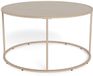 Giga Living Salontafel Vayen Grijs Ø80cm