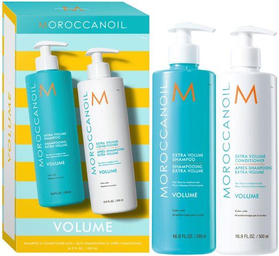 Moroccanoil Extra Volume Shampoo + Conditioner 500 ml