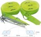 Speedbadminton Speedminton Easy Court PRO - officieel mobiel wedstrijdveld - speedbadminton - crossminton - speed badmintonlijnen - groen