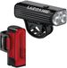 Lezyne Macro Drive 1400 Plus / Strip Pro 400 Plus set - zwart