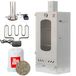 ITA Four fumoir électrique 7012 - Set fumoir avec chauffage, générateur de fumée
