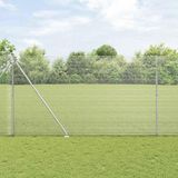 Acier galvanisé 25 x 1,5 m grillage soudé avec piquets de terre
