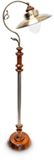 Merkloos Relaxdays Vloerlamp retro - 157 cm - E27