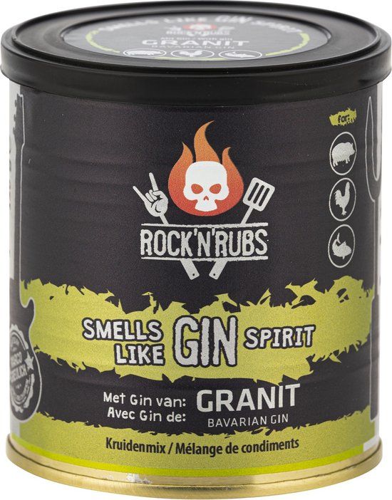 Rock 'n' Rubs - Smells like gin spirit BBQ Rub - 140g