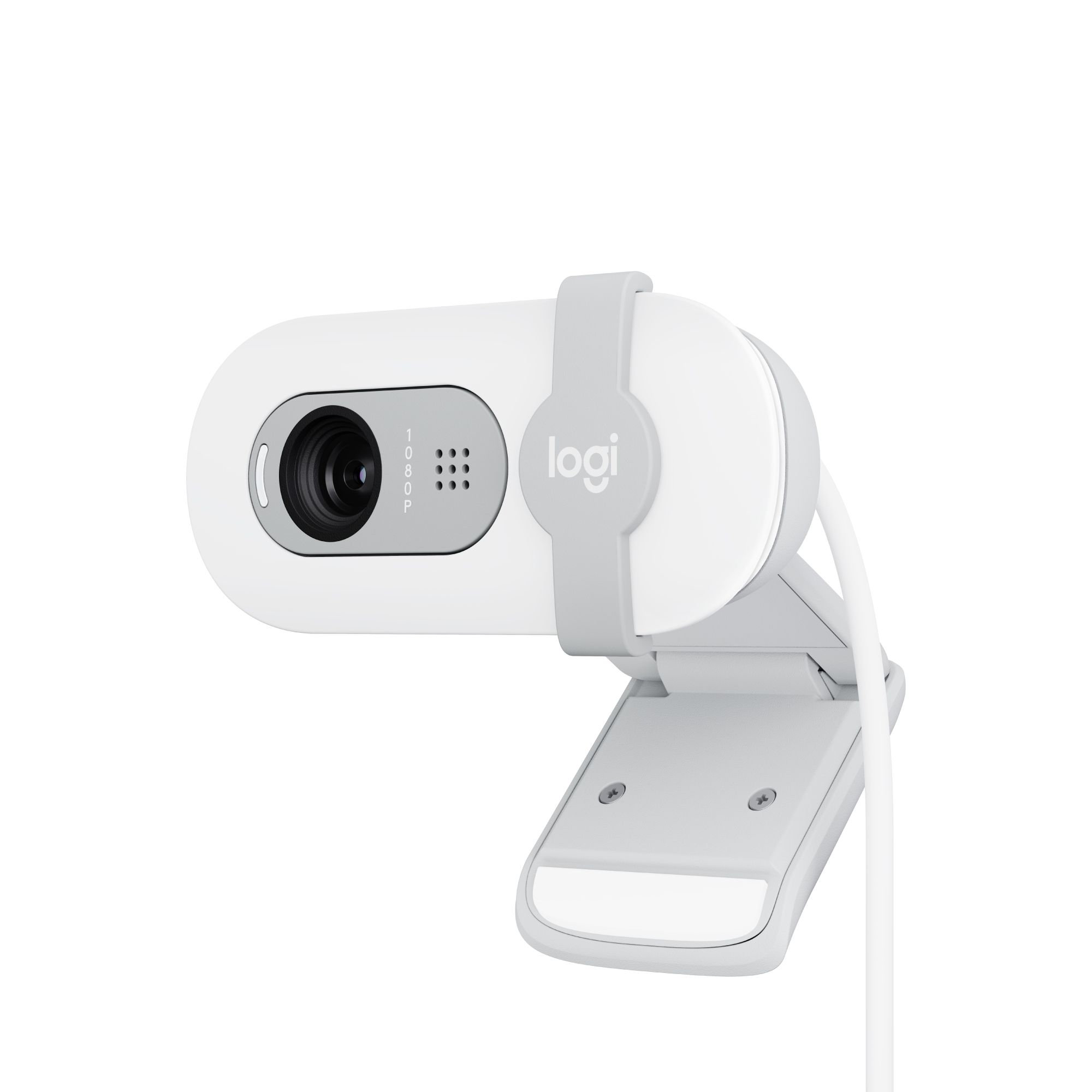 Logitech Brio 100 Webcam - Full HD 1080p - White