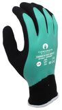 MCR Tornado HydraGrip Montagehandschoenen, beschermende handschoenen met een dubbele latexcoating, maat 08, 1 paar, extreem zacht en flexibel, dikte 13, zeer waterafstotend, werkhandschoenen