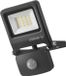 OSRAM ENDURA FLOOD PC 10W LED-schijnwerper met sensor, 3000K warm wit, 1000 lumen, IP44