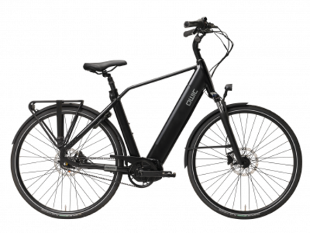 QWIC Premium i MN7+ Belt Elektrische Fiets - Charcoal Black - 2023 Model