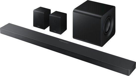 Samsung HW-QS750F Soundbar - 5.1.2 kanalen - Zwart/Titanium - Dolby Atmos - Wireless Subwoofer