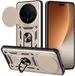 Techsuit Hoesje geschikt voor HONOR Magic8 Pro - Camshield Back Cover - Goud