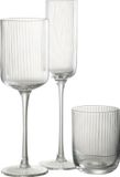 J-Line Louise Champagneglas 18 Cl Transparant