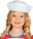 Chapeau de marin blanc pour enfants - Carnaval - Gris/Blanc - Synthétique