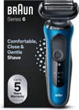 Braun Elektrisch Scheerapparaat Series 6 61-B1000s Blauw