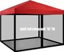 Sans marque Moustiquaire avec fermeture éclair pour camping extérieur - moustiquaire bricolage - moustiquaire de auvent extérieur - tente de pavillon de terrasse - 10 x 25 cm