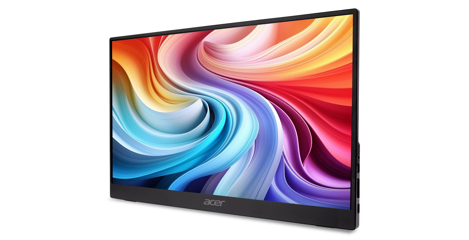 Acer PM161QB1bmiuux - 15.6 inch Portable Monitor - Full HD - IPS - USB-C - HDMI - 60 Hz