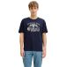 JACK&JONES JREBMATHEO SS TEE T-shirt garçon Bleu marine Coton Taille S