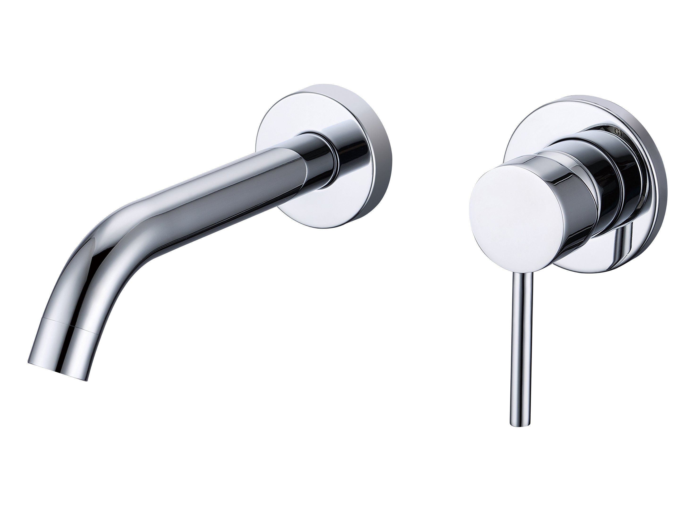 Best Design Otto inbouw wandmengkraan - chroom