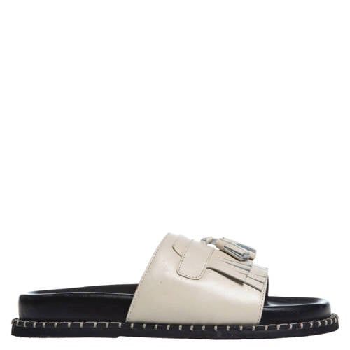 Copenhagen Shoes leren slippers ecru