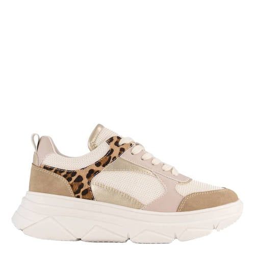 Graceland sneakers beige/goud