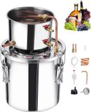 VEVOR Moonshine Still 11,4l Alcoholdestilleerder Brouwset Roestvrij Staal