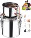 VEVOR Moonshine Still 11,4l Alcoholdestilleerder Brouwset Roestvrij Staal