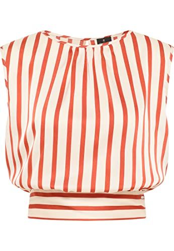TYLIN Women's Top 31226340-TY01, Red Cream, L