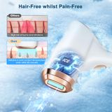 StarTech IPL-haarverwijderingsapparaat - 3-in-1 - 9 energieniveaus - 999.900 lichtpulsen - 2 modusstanden - Voor vrouwen - Wit