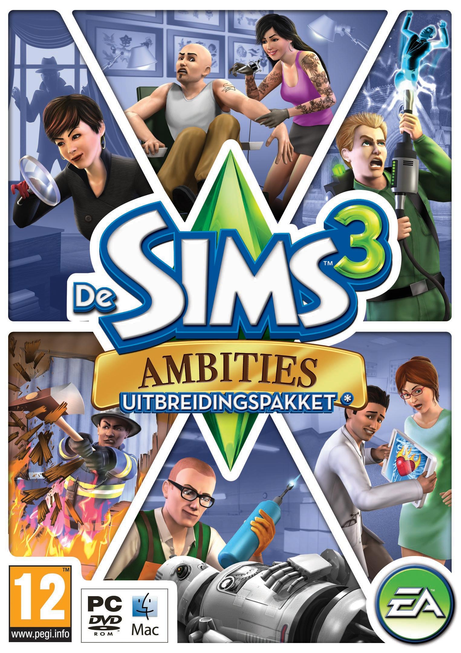 Electronic Arts De Sims 3 Ambities PC