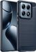 imoshion Hoesje - Geschikt voor Xiaomi 14T Pro - Brushed Backcover - Donkerblauw