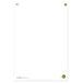 Staufen Style Flip Chart - 68 x 99cm, blanco, 20 vel, premium wit 80g/m² gerecycled papier, 5 stuks