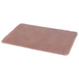 Gedy Fuzzy Badtapijt, 80 x 50 cm, roze