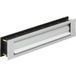 Vinköl Porte-courrier en aluminium avec isolation thermique, argent anodisé