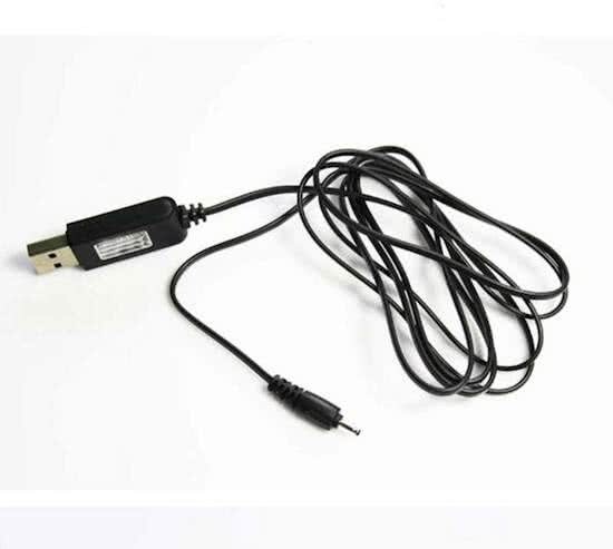 Coretek USB laadkabel met 2 0mm x 0 5mm plug voor o.a. Nokia telefoons - 1 2 meter