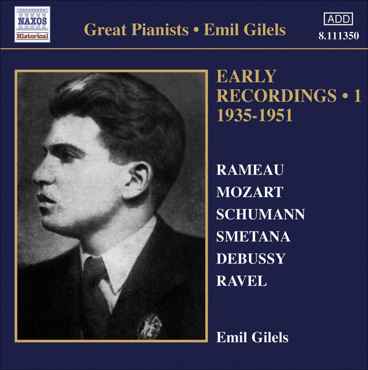 OUTHERE Gilels: Early Recordings 1