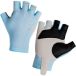 BKK Flamingo Halbfingerhandschuhe Hellblau M
