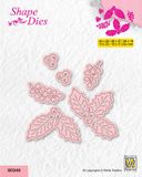 Nellie Snellen SD248 - Holly Leaves and Berries Die - Kerst Mal