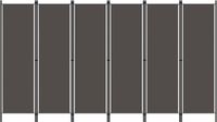 vidaXL Kamerscherm met 6 panelen 300x180 cm antraciet