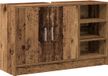 vidaXL Armoire de salle de bain - Vieux bois - 90 x 29 x 55 cm