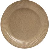 PROnappe kartonnen borden rond 230 mm grijs