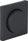 Berker Q1 centraalplaat - met knop - dimmer - antraciet