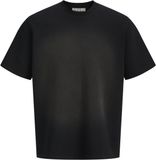 Jack & Jones T-shirt Jcolegacy Scuba Washed Tee Ss Styd 12316254 Black Heren Maat - S