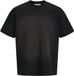 Jack & Jones T-shirt Jcolegacy Scuba Washed Tee Ss Styd 12316254 Black Heren Maat - S
