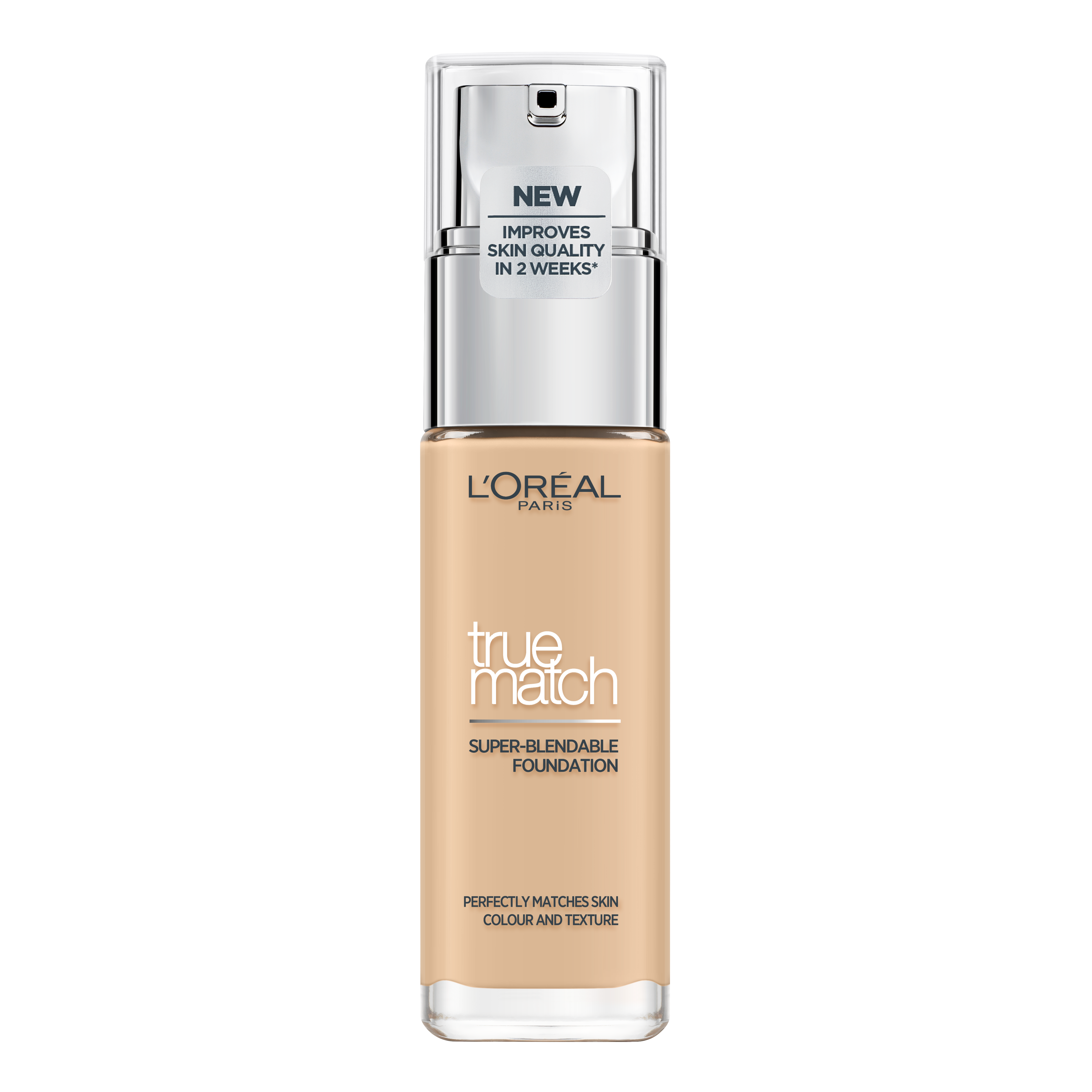 L'Oréal True Match Foundation 0.5N Porcelain - Natuurlijk Dekkende Foundation met Hyaluronzuur en SPF 17 - 30 ml