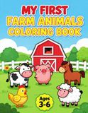 My First Farm Animals Coloring Book