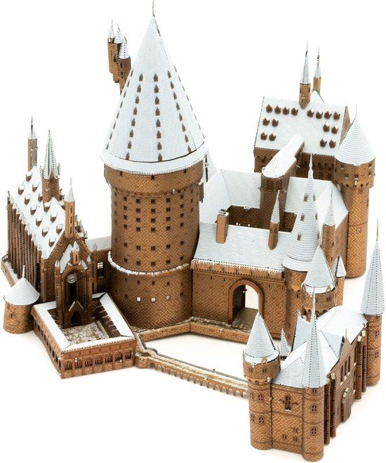 METAL EARTH Iconx - Hogwarts In Snow - Modelbouw - Metaal - Harry Potter