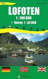 Lofoten: Mollenhauer und Treichel GbR Lofoten: 1:100.000 + Værøy 1:50.000 - Touristische topographische Wanderkarte Norwegen