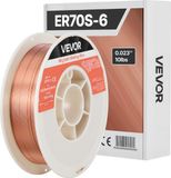 VEVOR MIG-lasdraad 0,6 mm, massieve lasdraad ER70S-6, draadspoel 4,5 kg
