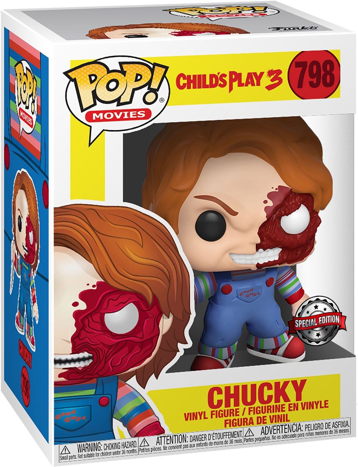 Funko Pop! - Child's Play 3 Half Face #798
