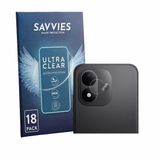 Savvies Screenprotector voor Xiaomi Redmi Note 17 5G (ALLEEN Camera Lens) - Folie Beschermfolie transparant 18 Stuks