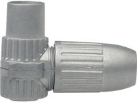 Axing Interbosch bv Haakse coax-IEC-koppeling Kabeldiameter: 6.8 mm